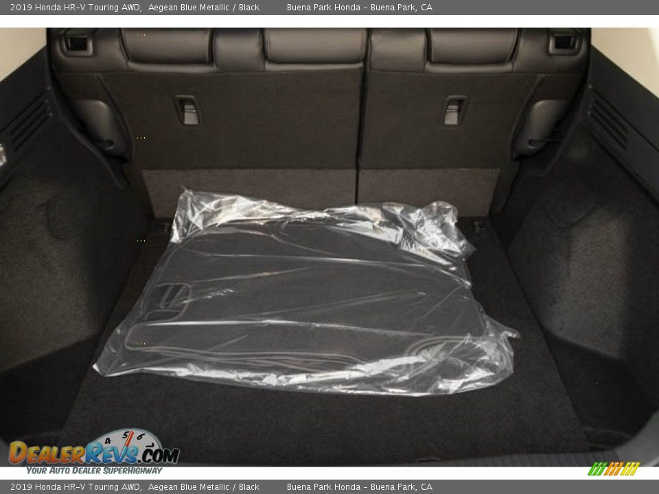 2019 Honda HR-V Touring AWD Aegean Blue Metallic / Black Photo #26