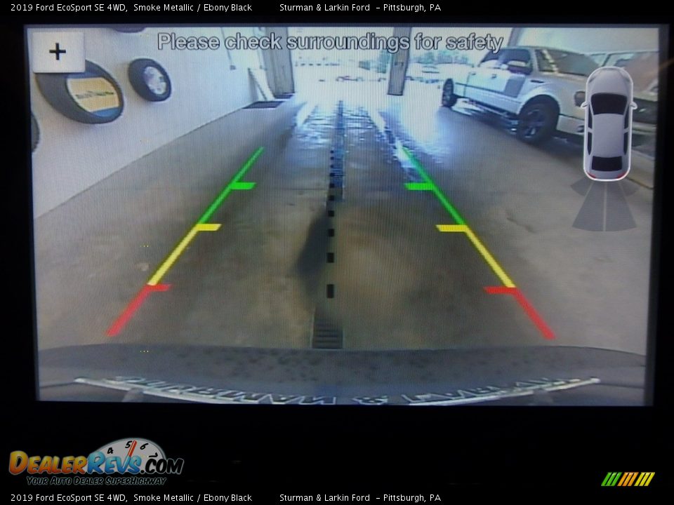 2019 Ford EcoSport SE 4WD Smoke Metallic / Ebony Black Photo #12