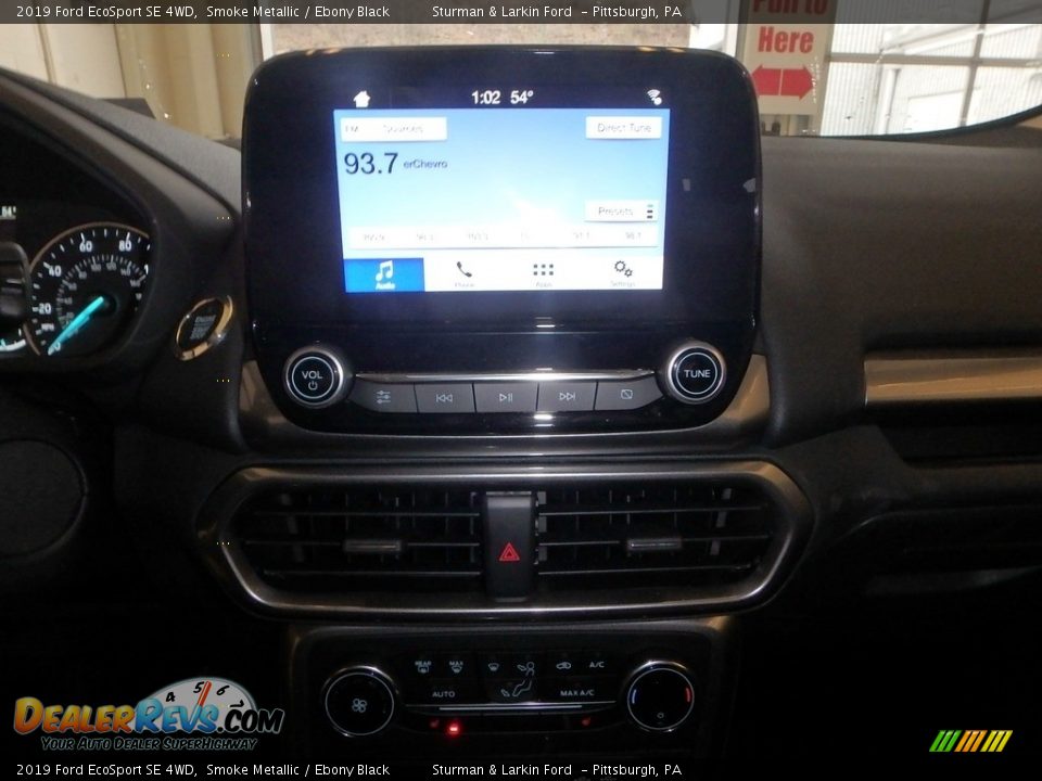 2019 Ford EcoSport SE 4WD Smoke Metallic / Ebony Black Photo #13