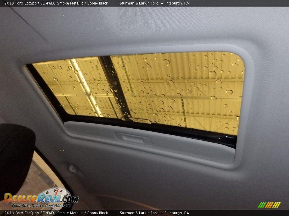 2019 Ford EcoSport SE 4WD Smoke Metallic / Ebony Black Photo #15