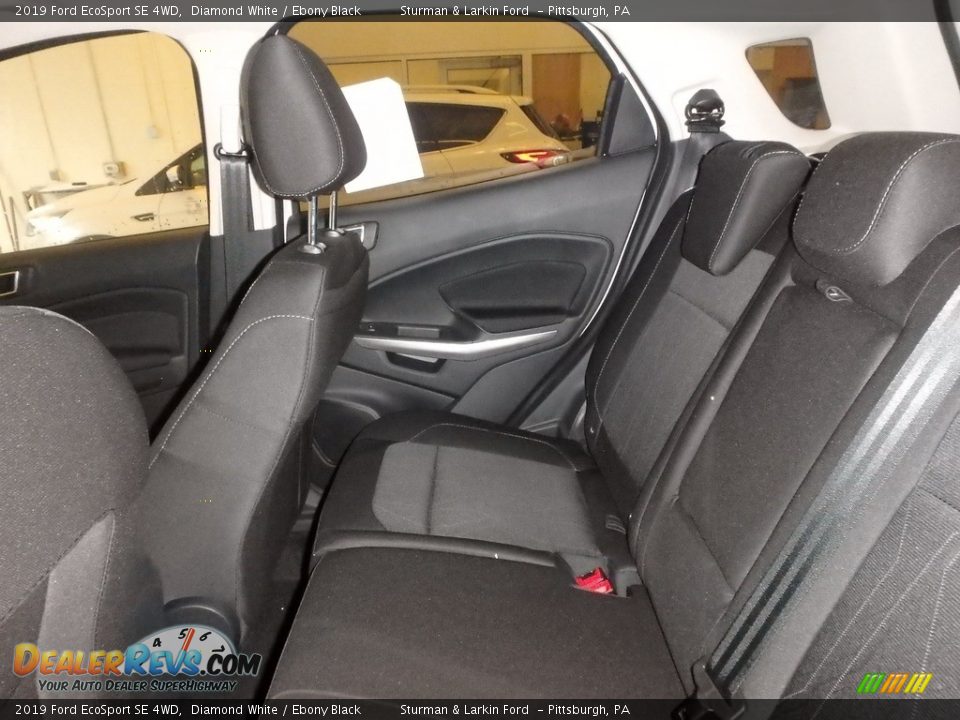 2019 Ford EcoSport SE 4WD Diamond White / Ebony Black Photo #8