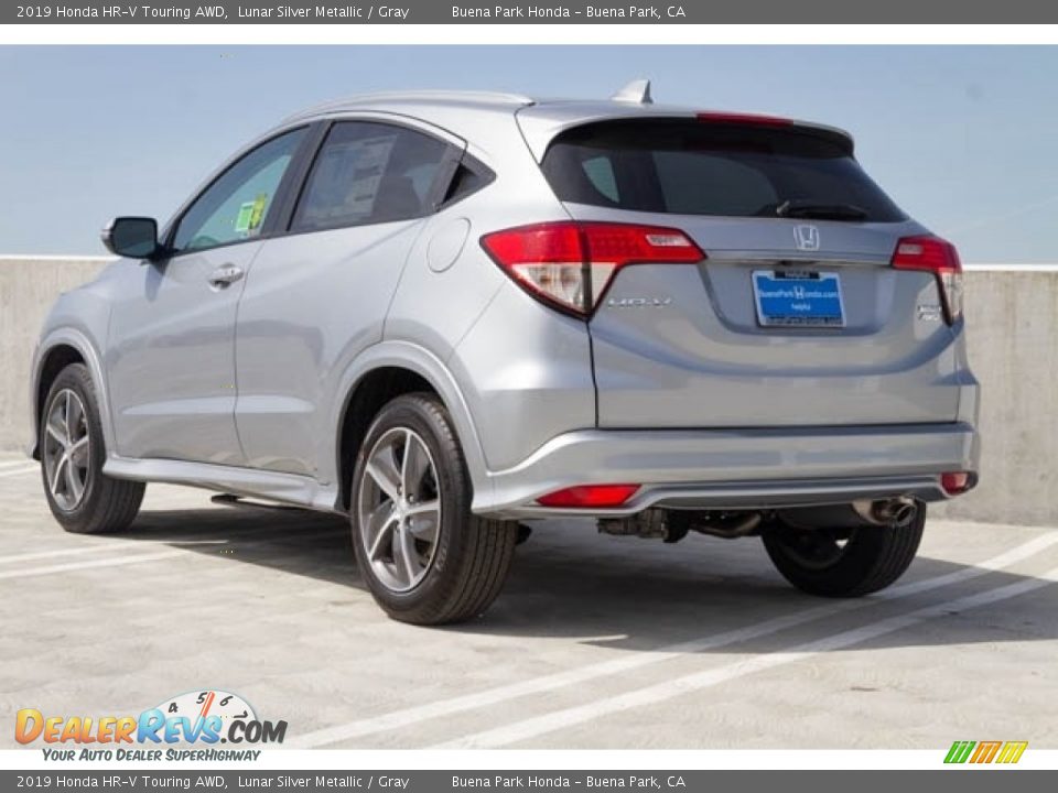 2019 Honda HR-V Touring AWD Lunar Silver Metallic / Gray Photo #2