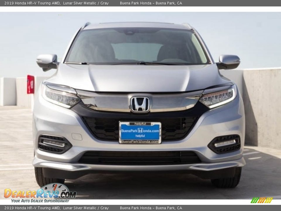 2019 Honda HR-V Touring AWD Lunar Silver Metallic / Gray Photo #3