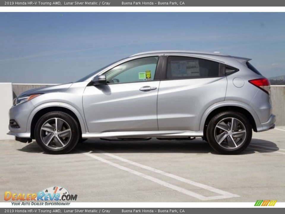 Lunar Silver Metallic 2019 Honda HR-V Touring AWD Photo #4