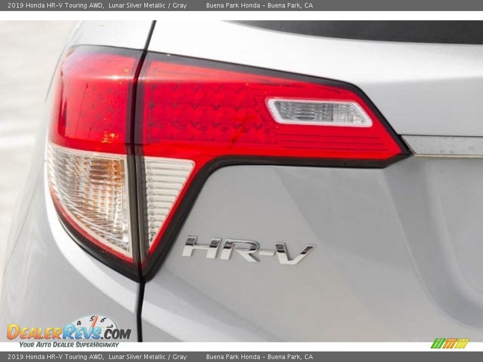 2019 Honda HR-V Touring AWD Lunar Silver Metallic / Gray Photo #6