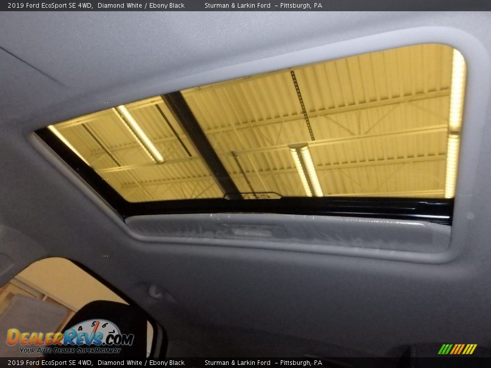 2019 Ford EcoSport SE 4WD Diamond White / Ebony Black Photo #15