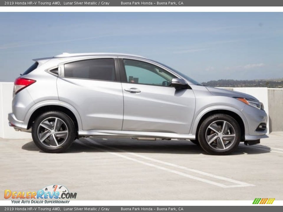 Lunar Silver Metallic 2019 Honda HR-V Touring AWD Photo #8