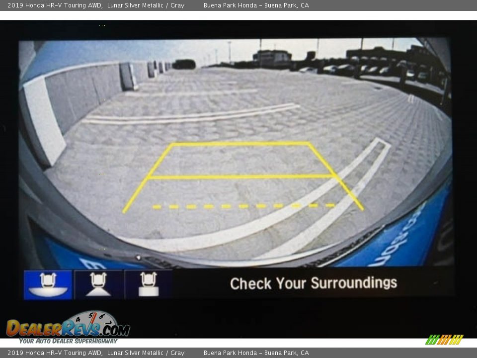 2019 Honda HR-V Touring AWD Lunar Silver Metallic / Gray Photo #14