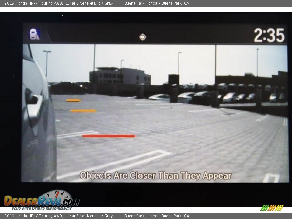 2019 Honda HR-V Touring AWD Lunar Silver Metallic / Gray Photo #15