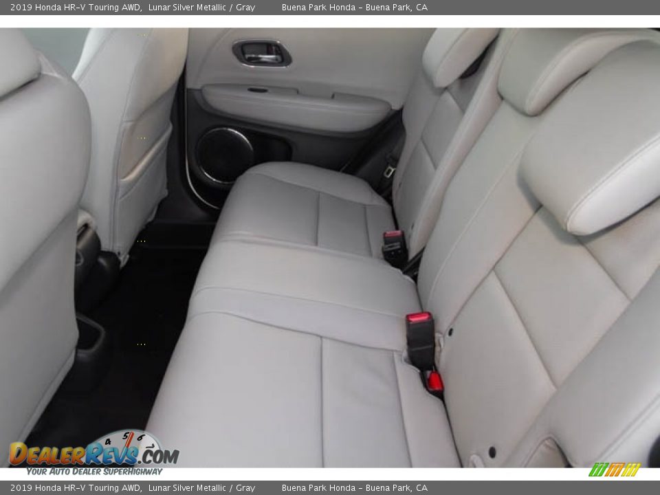 Rear Seat of 2019 Honda HR-V Touring AWD Photo #17