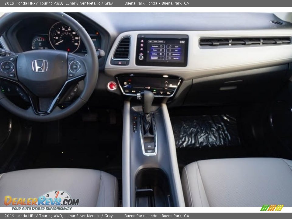 2019 Honda HR-V Touring AWD Lunar Silver Metallic / Gray Photo #18