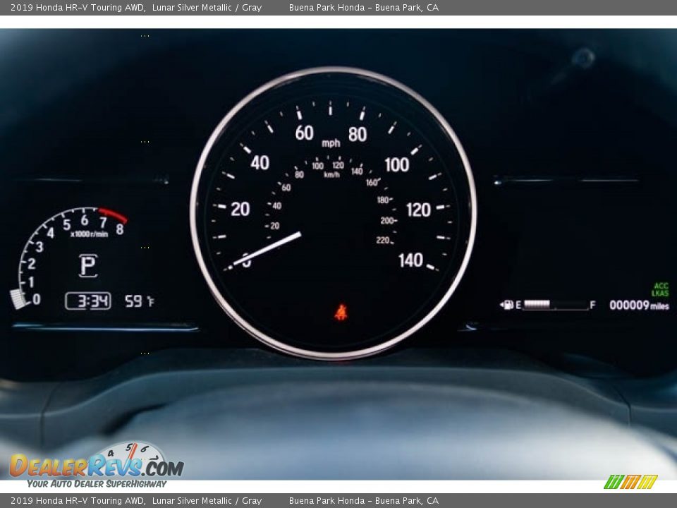 2019 Honda HR-V Touring AWD Gauges Photo #19
