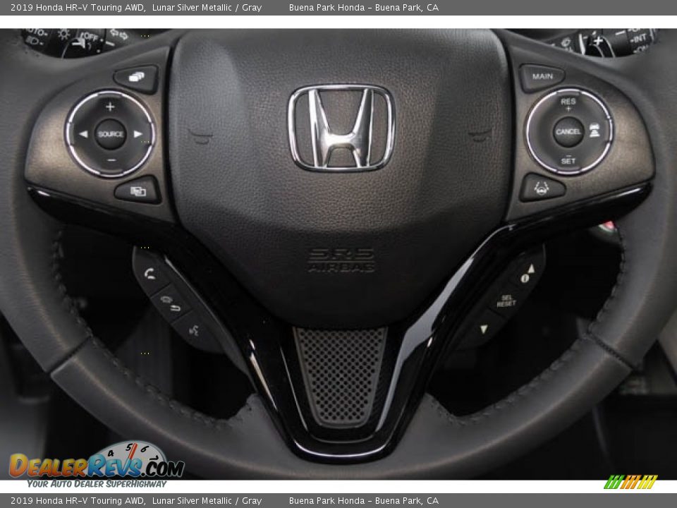 2019 Honda HR-V Touring AWD Steering Wheel Photo #20