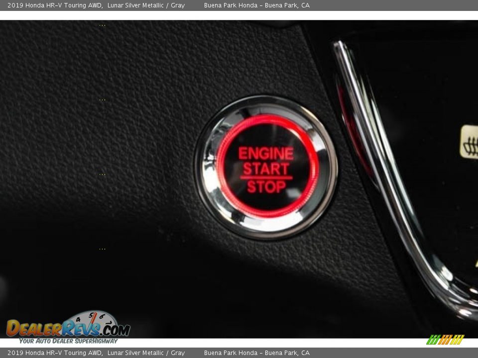 2019 Honda HR-V Touring AWD Lunar Silver Metallic / Gray Photo #21