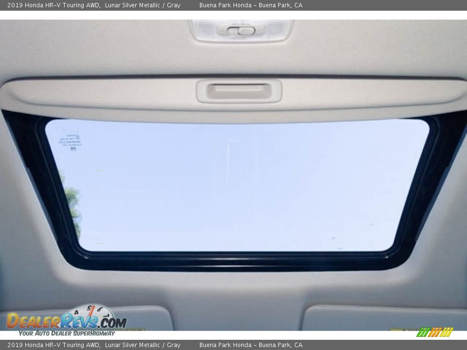 2019 Honda HR-V Touring AWD Lunar Silver Metallic / Gray Photo #24