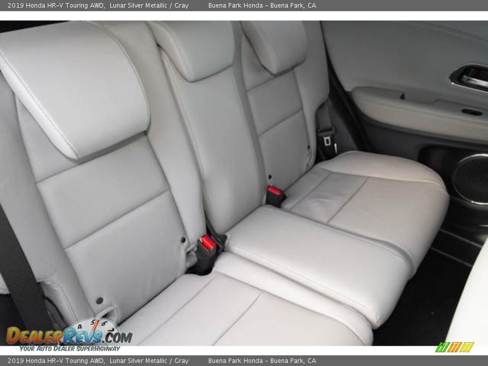 2019 Honda HR-V Touring AWD Lunar Silver Metallic / Gray Photo #28