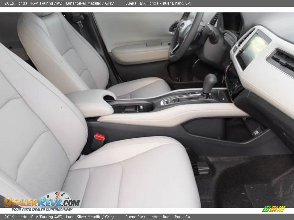 2019 Honda HR-V Touring AWD Lunar Silver Metallic / Gray Photo #29