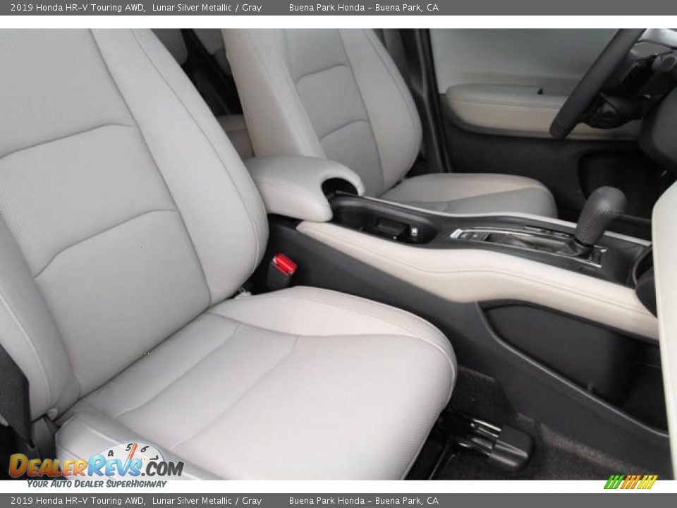2019 Honda HR-V Touring AWD Lunar Silver Metallic / Gray Photo #30