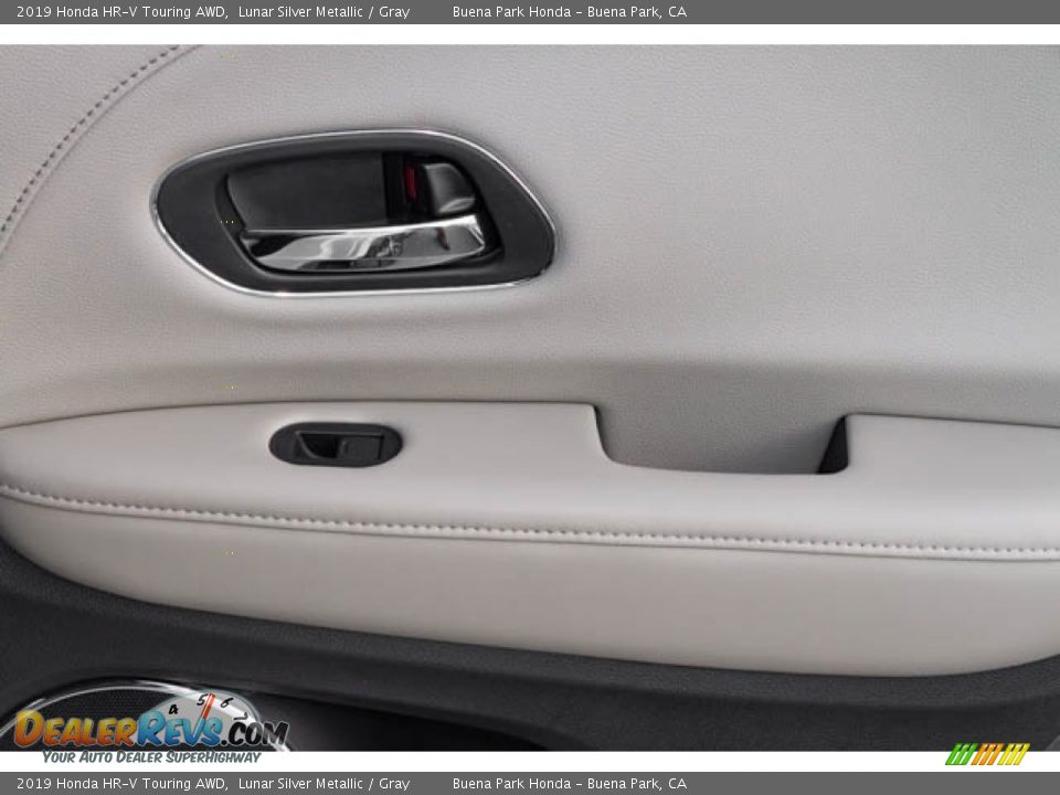 2019 Honda HR-V Touring AWD Lunar Silver Metallic / Gray Photo #35