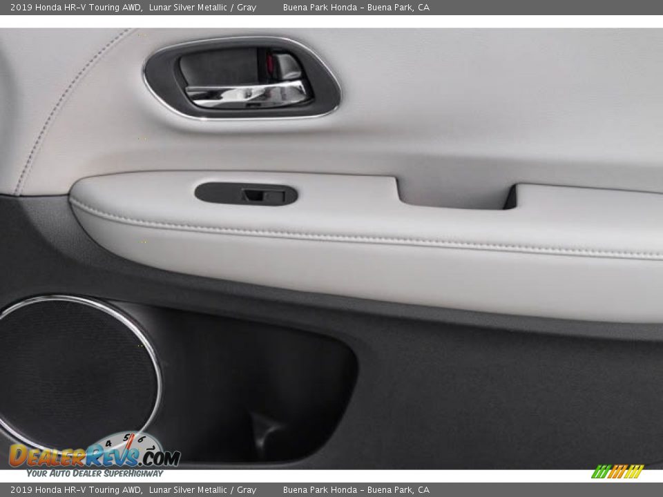 2019 Honda HR-V Touring AWD Lunar Silver Metallic / Gray Photo #36