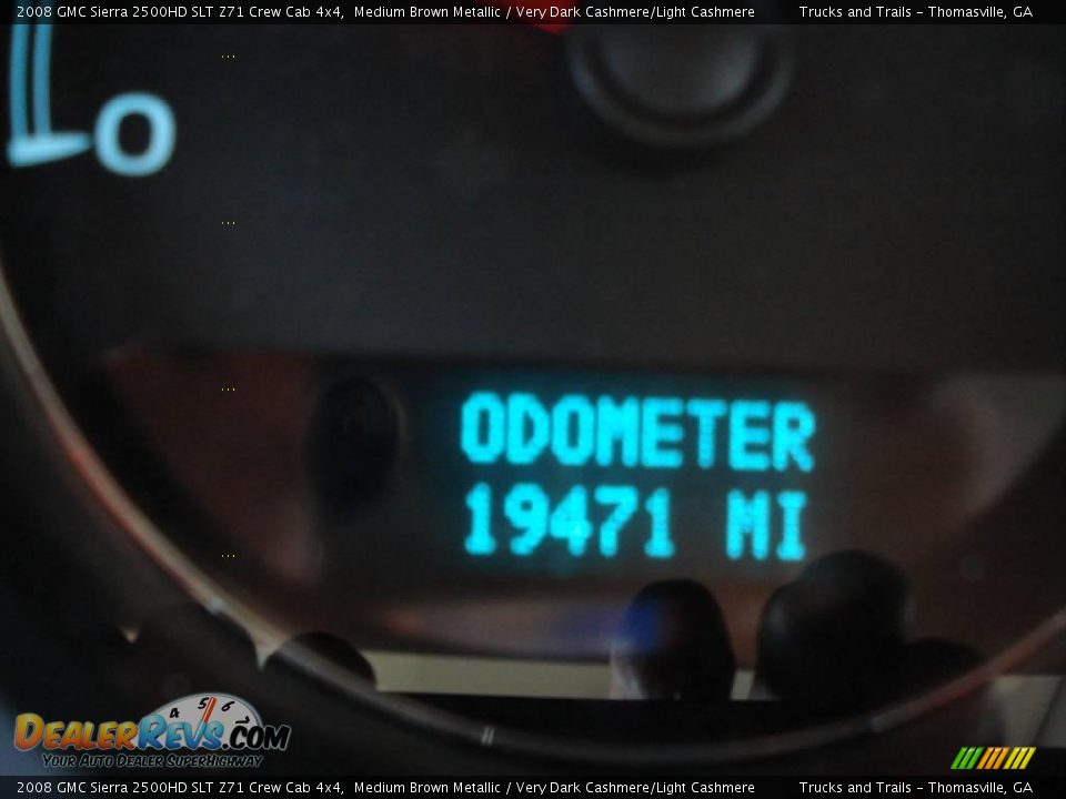 2008 GMC Sierra 2500HD SLT Z71 Crew Cab 4x4 Medium Brown Metallic / Very Dark Cashmere/Light Cashmere Photo #10