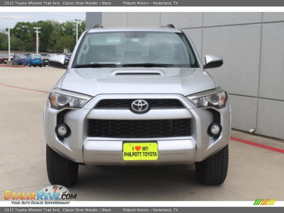 2015 Toyota 4Runner Trail 4x4 Classic Silver Metallic / Black Photo #3