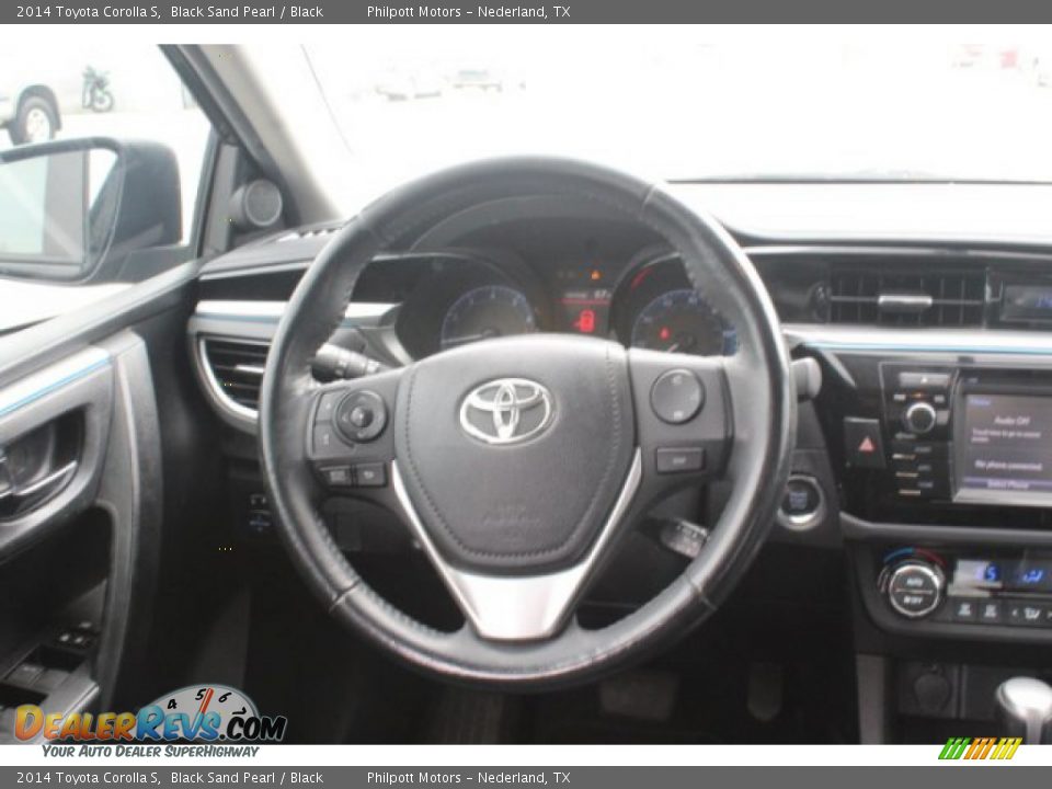 2014 Toyota Corolla S Black Sand Pearl / Black Photo #20