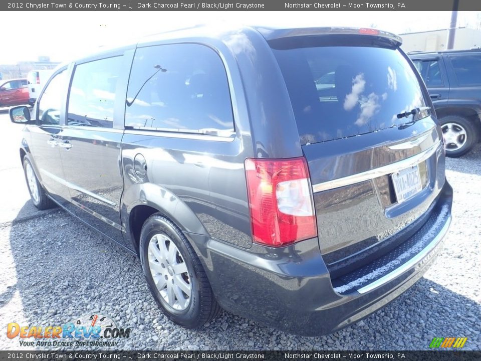 2012 Chrysler Town & Country Touring - L Dark Charcoal Pearl / Black/Light Graystone Photo #2
