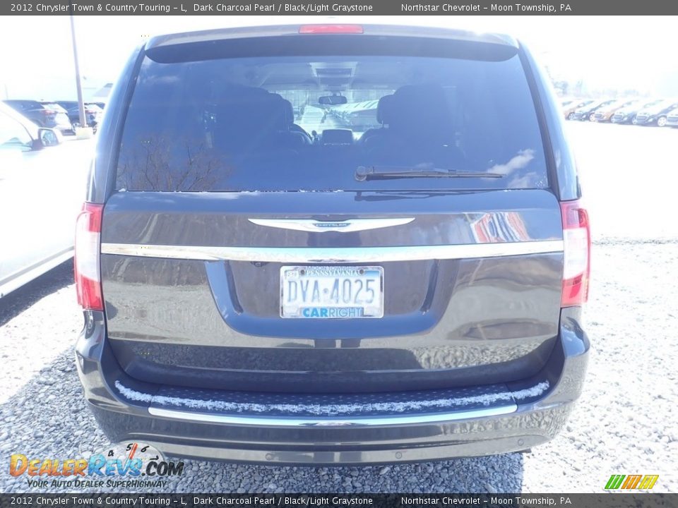 2012 Chrysler Town & Country Touring - L Dark Charcoal Pearl / Black/Light Graystone Photo #3
