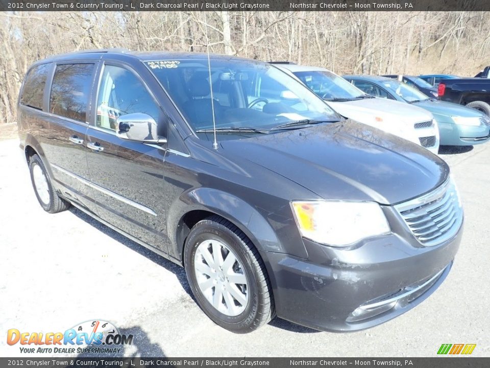 2012 Chrysler Town & Country Touring - L Dark Charcoal Pearl / Black/Light Graystone Photo #5