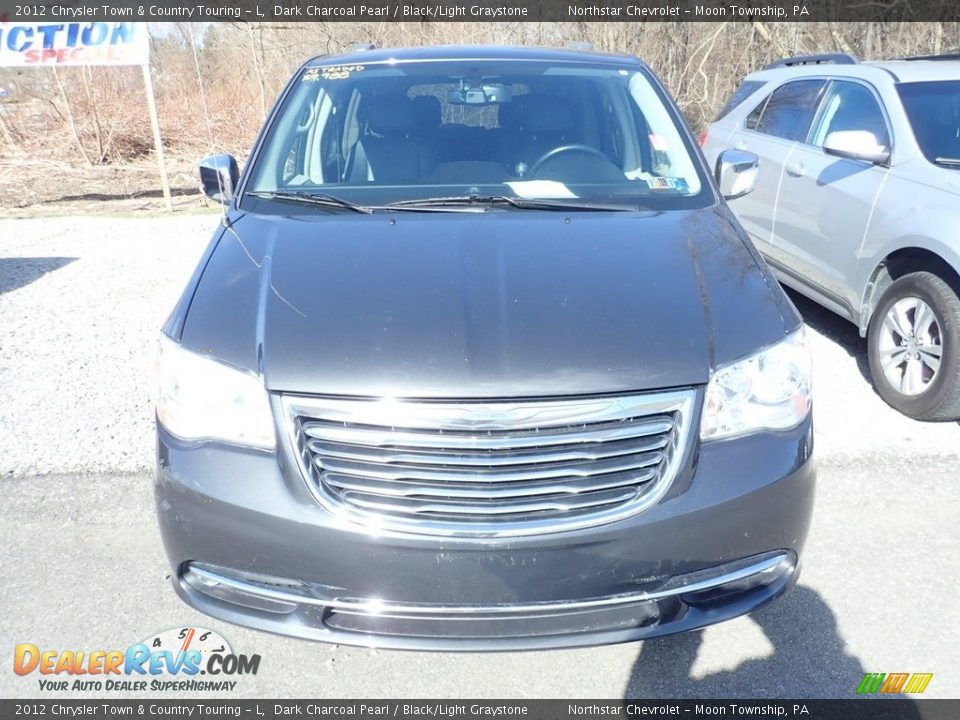2012 Chrysler Town & Country Touring - L Dark Charcoal Pearl / Black/Light Graystone Photo #6