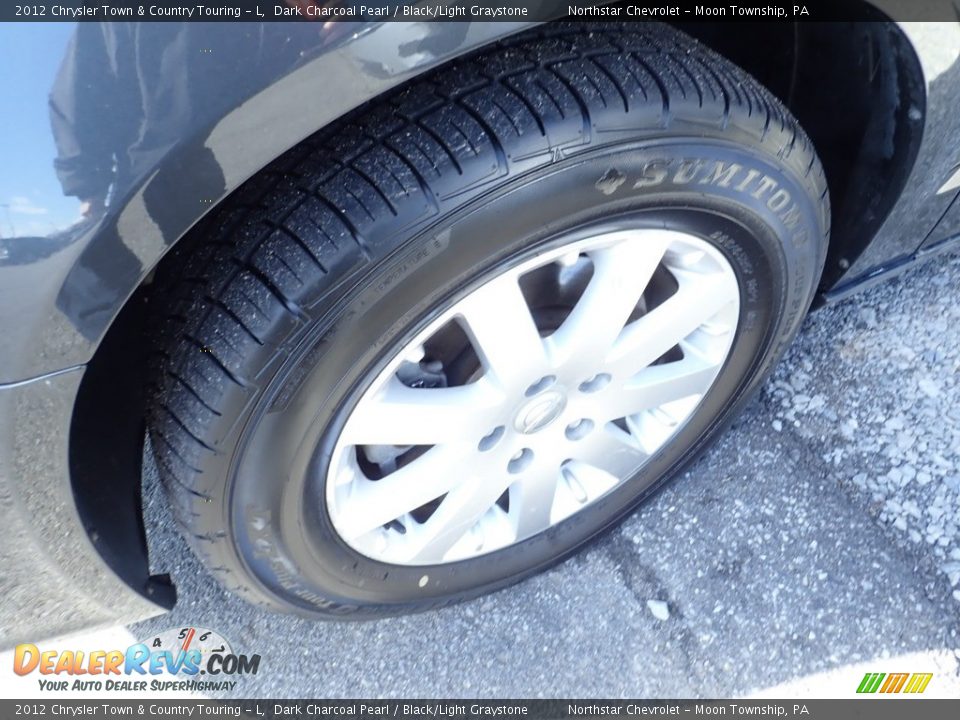2012 Chrysler Town & Country Touring - L Dark Charcoal Pearl / Black/Light Graystone Photo #7