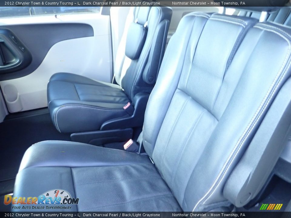 2012 Chrysler Town & Country Touring - L Dark Charcoal Pearl / Black/Light Graystone Photo #9