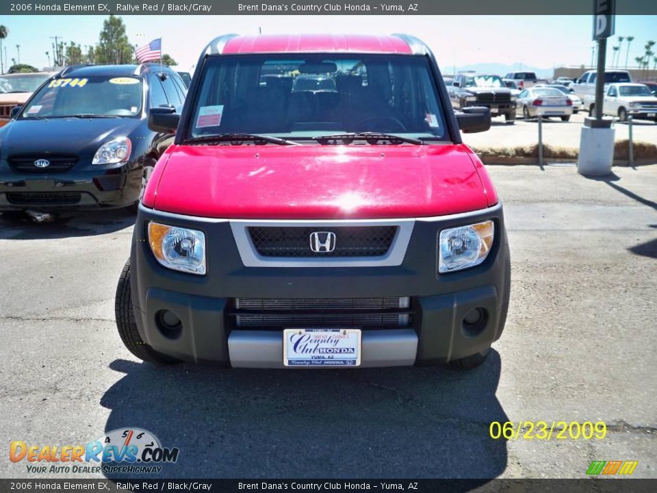 2006 Honda Element EX Rallye Red / Black/Gray Photo #2