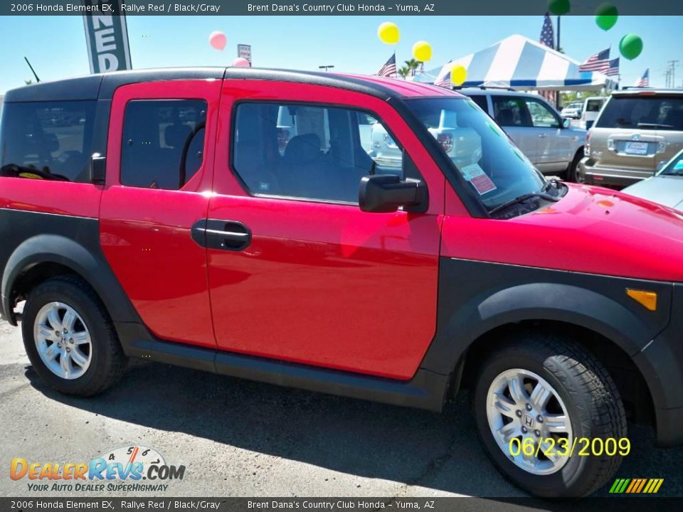 2006 Honda Element EX Rallye Red / Black/Gray Photo #3