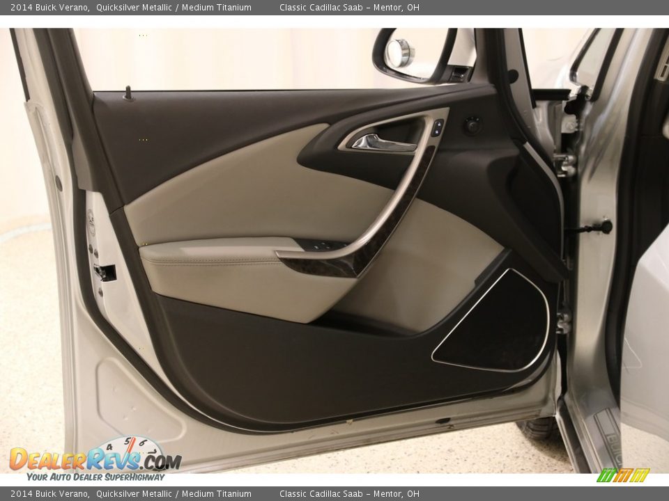 2014 Buick Verano Quicksilver Metallic / Medium Titanium Photo #4