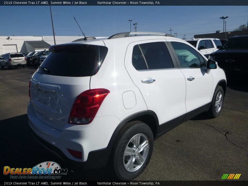 2019 Chevrolet Trax LT AWD Summit White / Jet Black Photo #5