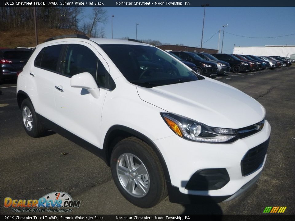 2019 Chevrolet Trax LT AWD Summit White / Jet Black Photo #7