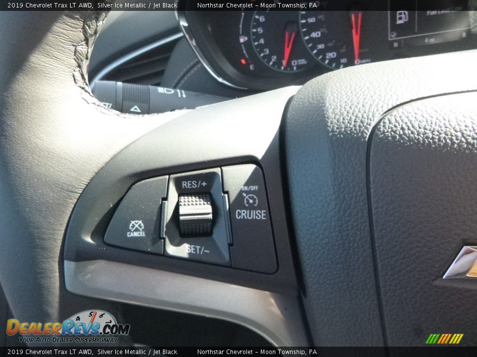 2019 Chevrolet Trax LT AWD Silver Ice Metallic / Jet Black Photo #20