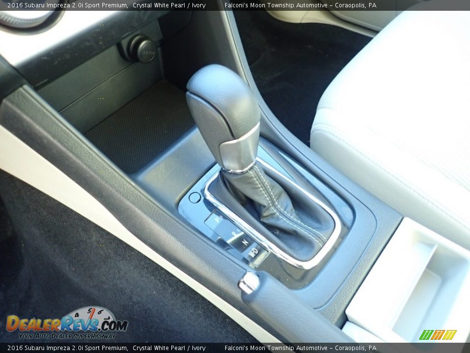 2016 Subaru Impreza 2.0i Sport Premium Crystal White Pearl / Ivory Photo #20