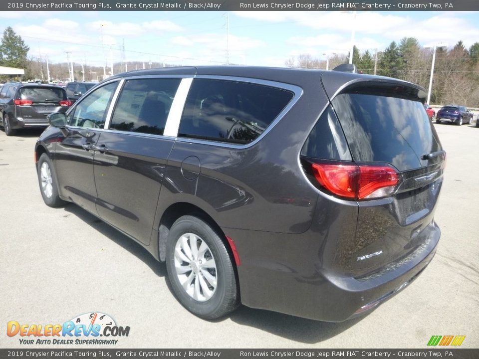 2019 Chrysler Pacifica Touring Plus Granite Crystal Metallic / Black/Alloy Photo #3