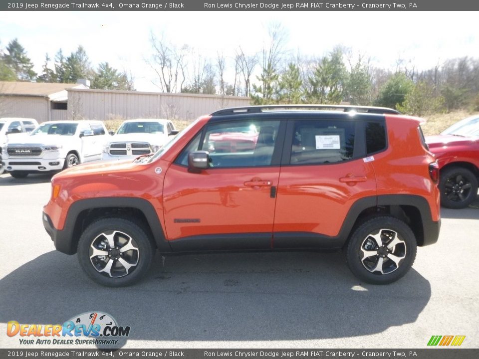 Omaha Orange 2019 Jeep Renegade Trailhawk 4x4 Photo #2