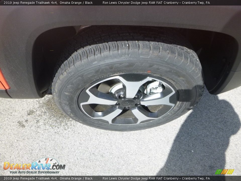 2019 Jeep Renegade Trailhawk 4x4 Omaha Orange / Black Photo #9