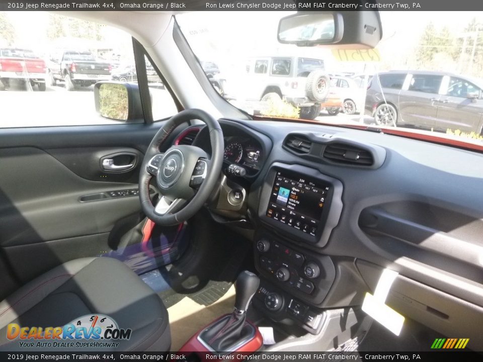 2019 Jeep Renegade Trailhawk 4x4 Omaha Orange / Black Photo #11