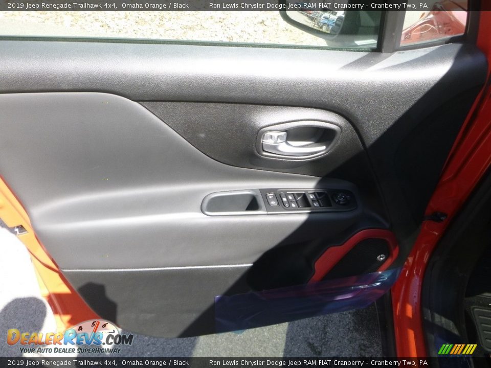 2019 Jeep Renegade Trailhawk 4x4 Omaha Orange / Black Photo #13