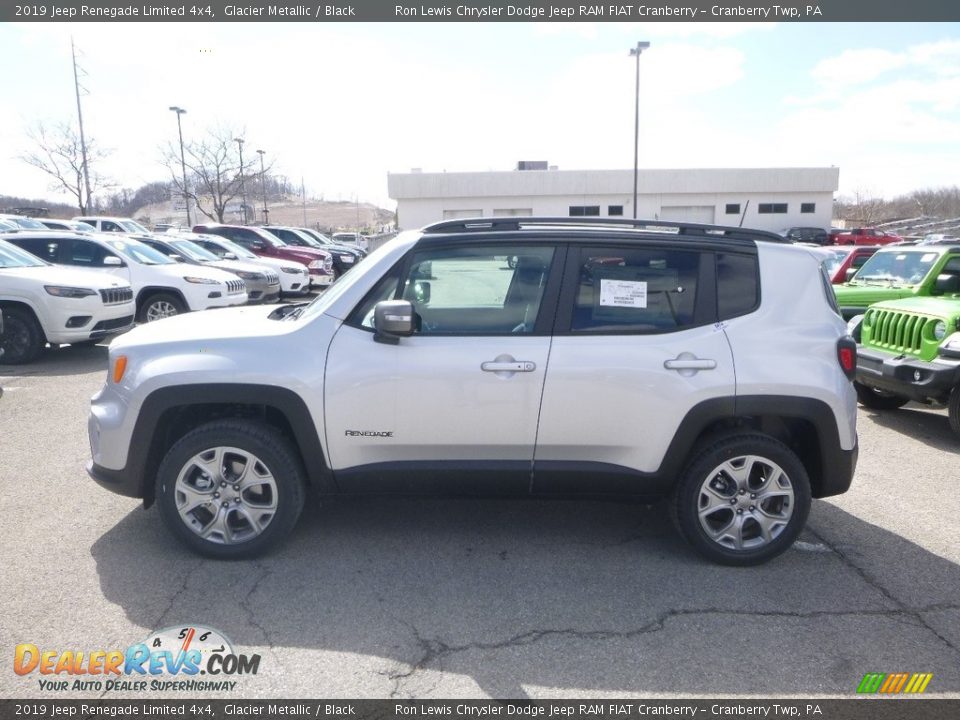 2019 Jeep Renegade Limited 4x4 Glacier Metallic / Black Photo #2