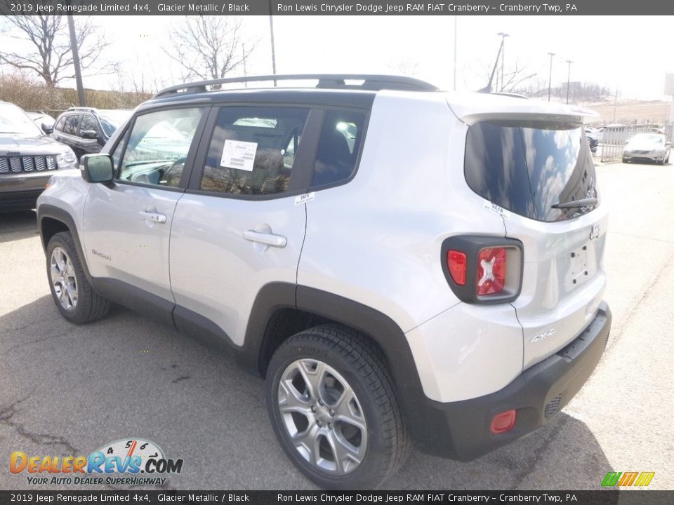 2019 Jeep Renegade Limited 4x4 Glacier Metallic / Black Photo #3