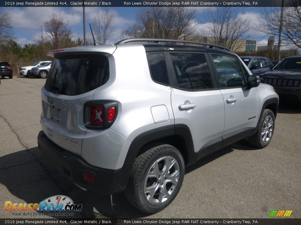 2019 Jeep Renegade Limited 4x4 Glacier Metallic / Black Photo #5