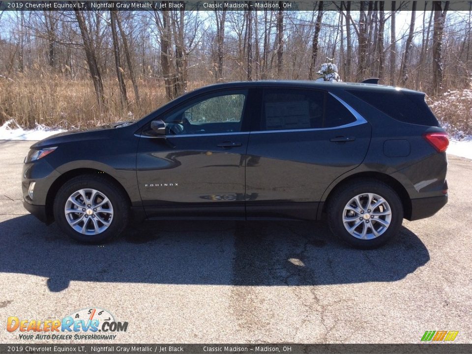 2019 Chevrolet Equinox LT Nightfall Gray Metallic / Jet Black Photo #3