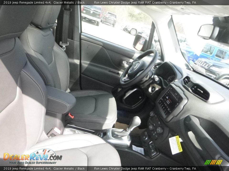 2019 Jeep Renegade Limited 4x4 Glacier Metallic / Black Photo #10